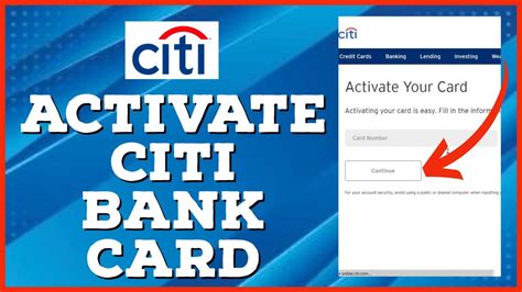 activate citi card by phone.